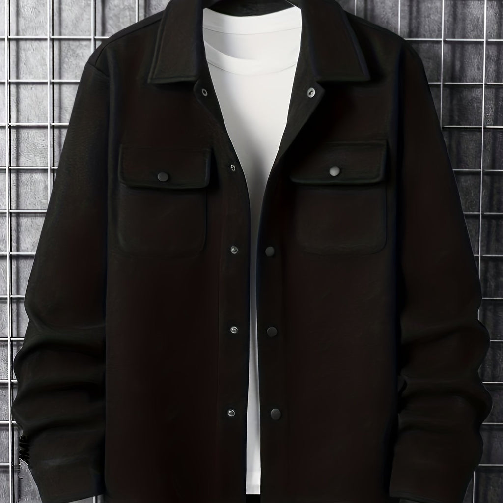 Elegante chaqueta para hombre con prácticos bolsillos