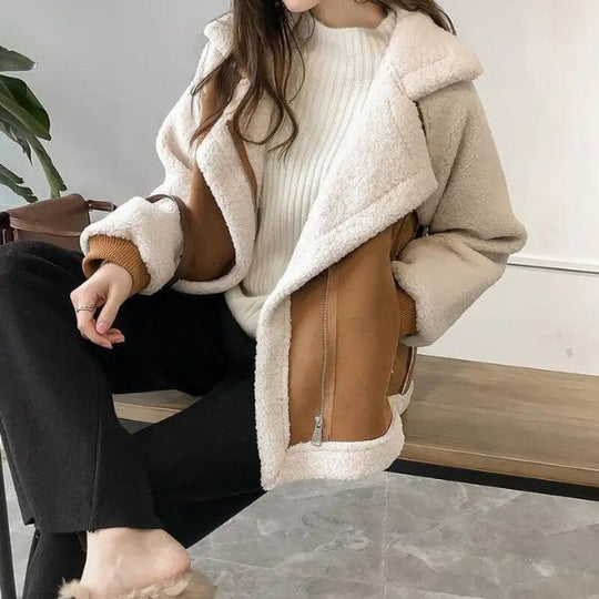 Chaqueta cómoda y elegante para el tiempo fresco