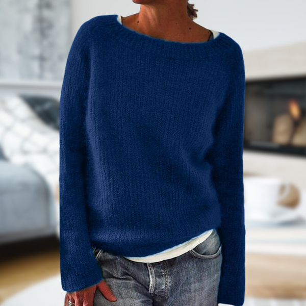 Un jersey moderno con un diseño sólido para ir a la moda