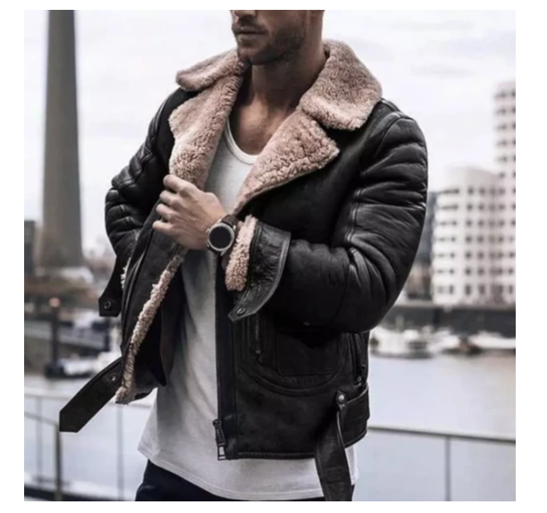 Chaqueta elegante para hombre en estilo callejero