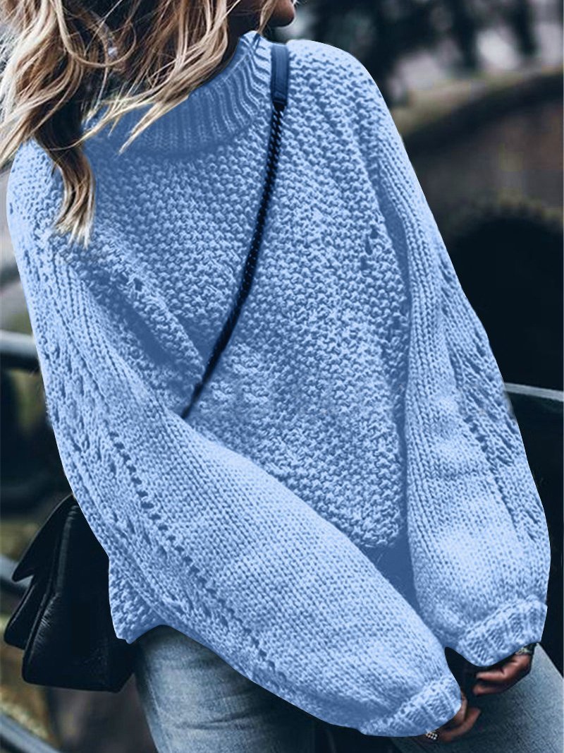 Elegante jersey de manga larga para lucir con estilo
