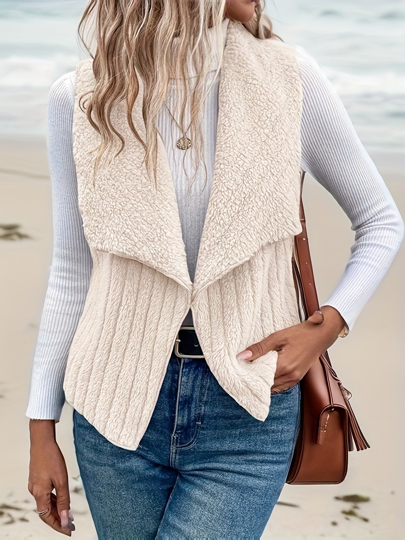 Camille - Chaleco de invierno acogedor y elegante para mujer