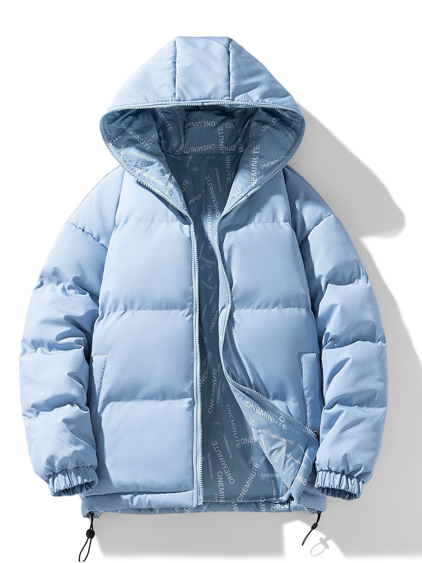 Chaqueta de invierno con capucha y diseño casual de múltiples bolsillos para hombre | Perfecta para actividades al aire libre