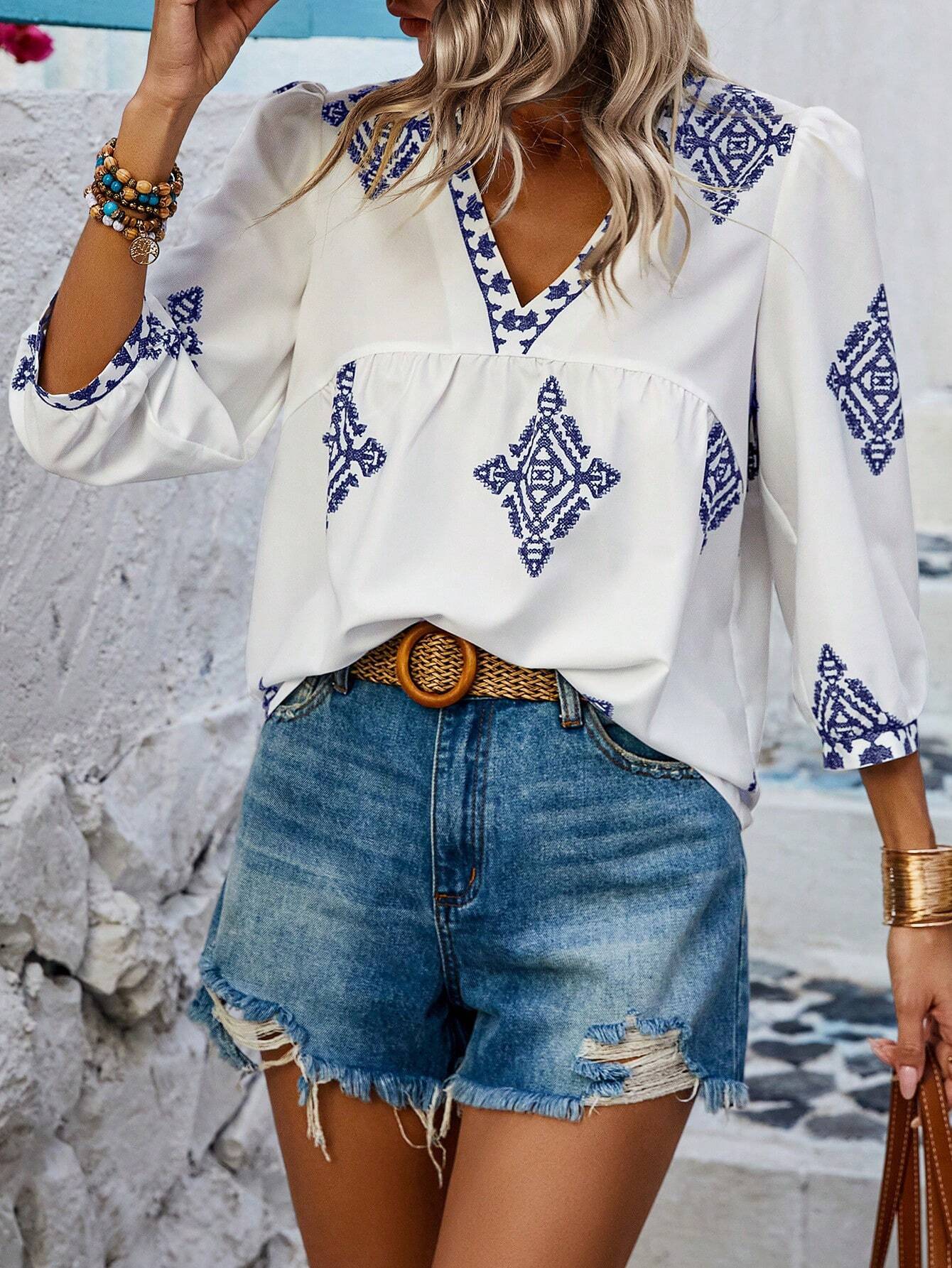 Blusa bordada Esme