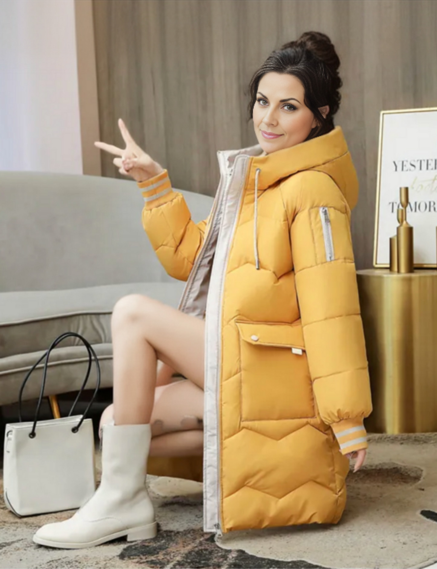 Connie - Chaqueta larga