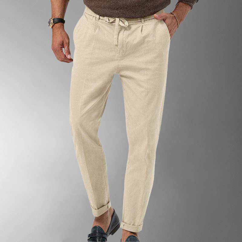 Pantalones de lino