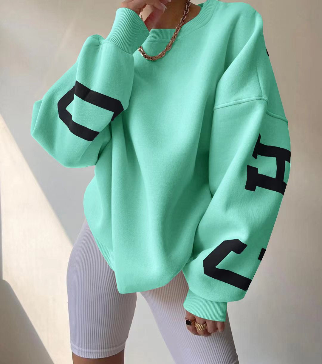 Sudadera oversize de mujer