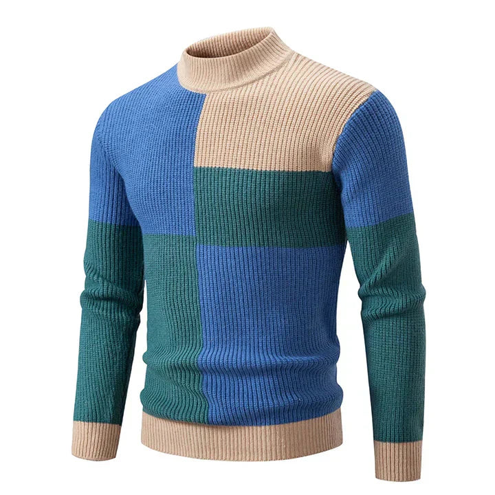 Jersey de hombre en vivos colores otoñales