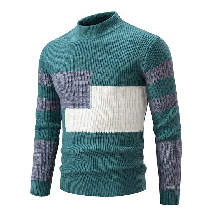 Jersey de hombre en vivos colores otoñales