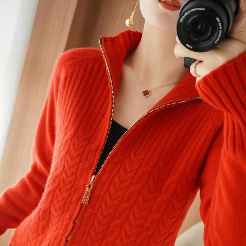 Leslie | Chaqueta de punto de cachemira