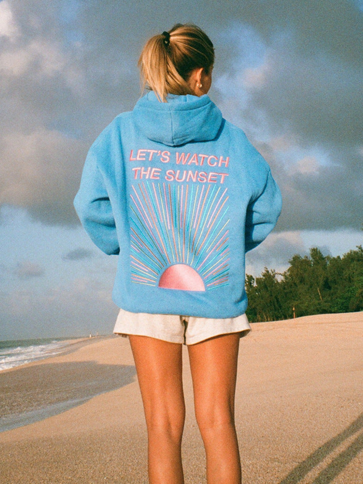 Sudadera con capucha Celeste™ I Sunset