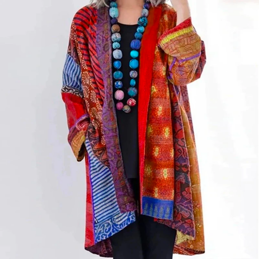 Elegante chaqueta de punto para mujer