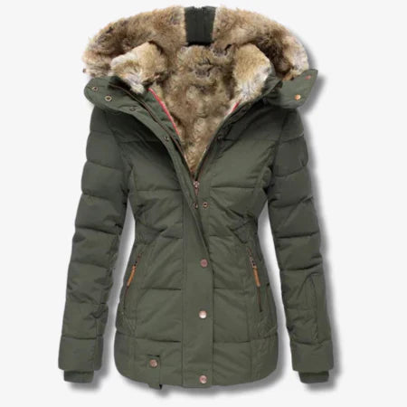 Zera | chaqueta cálida con capucha