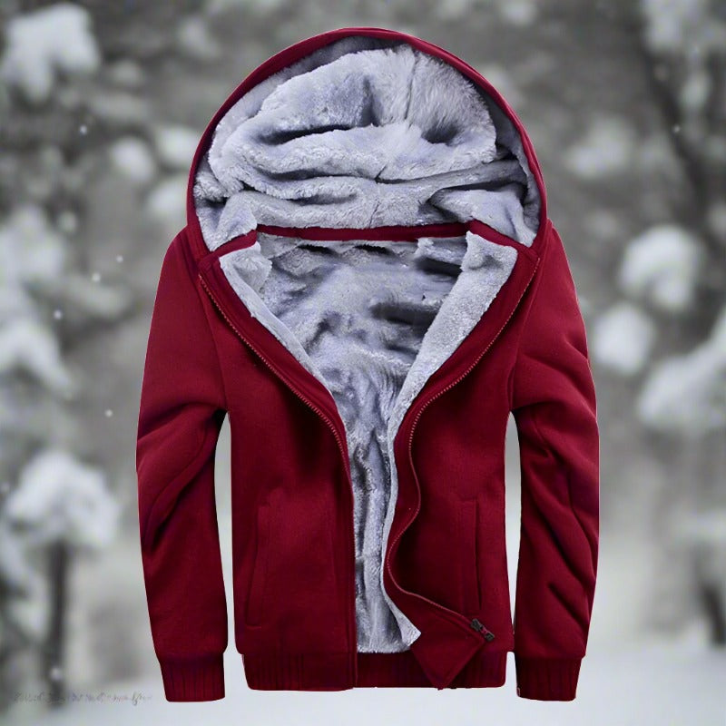 Cozy - Preciosa y acogedora chaqueta con capucha y forro interior