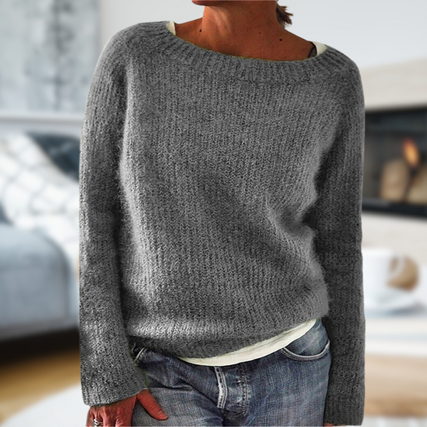 Un jersey moderno con un diseño sólido para ir a la moda