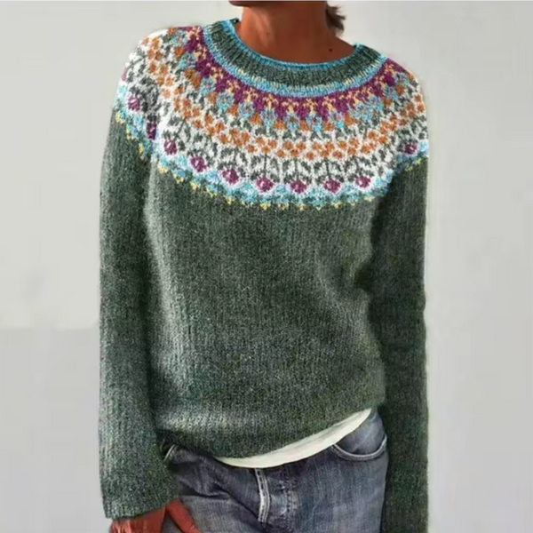 Cálido jersey con diseño de Año Nuevo: comodidad y ambiente festivo