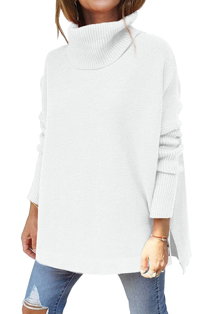 Véronique | Jersey de lujo con cuello alto