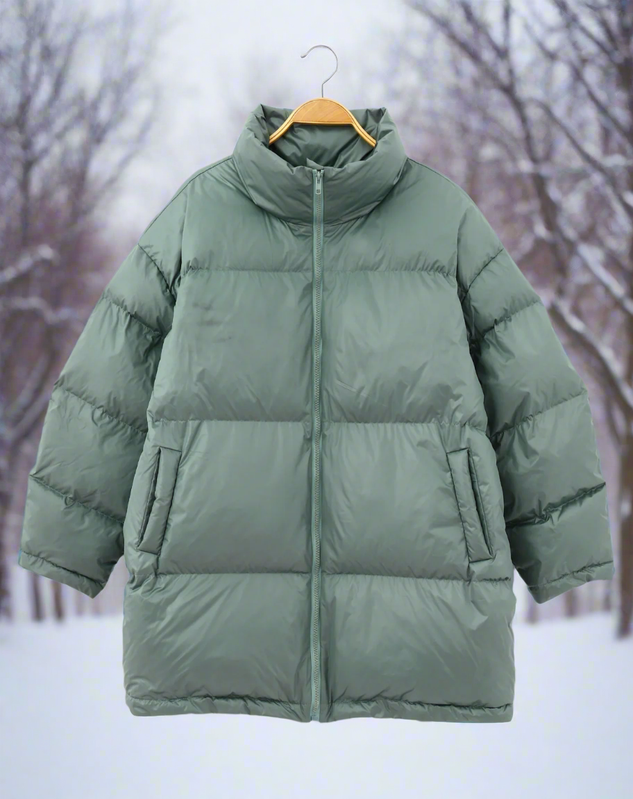Chaqueta acogedora, afelpada y cálida para mujer