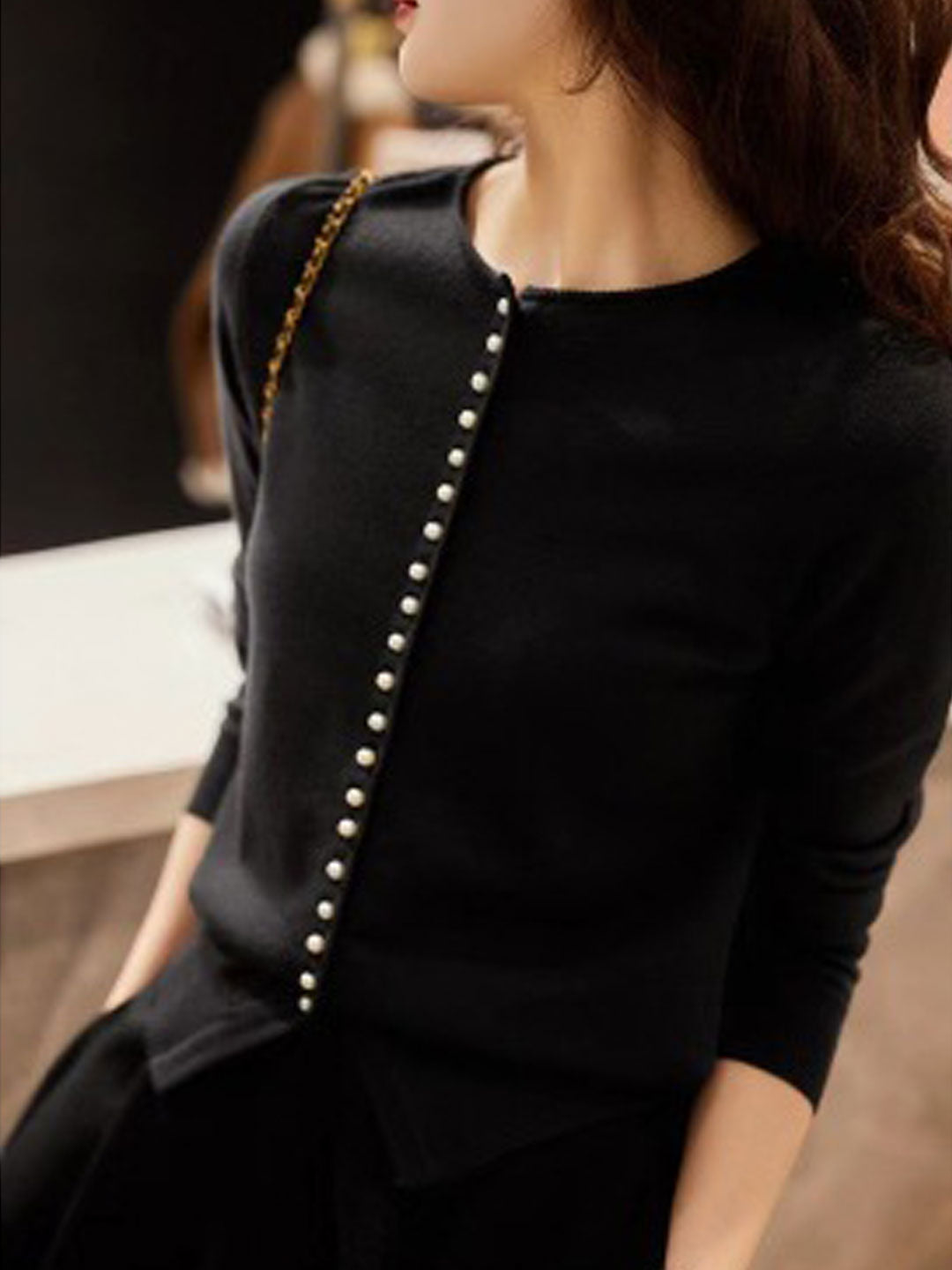 Chaleco Delva | Chaleco Casual Botones Abalorios