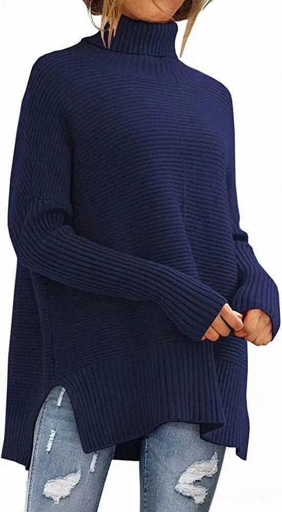 Elegante jersey con detalles de punto únicos