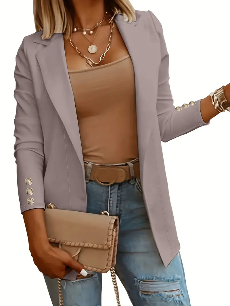 Fiona | elegante blazer de manga larga para la primavera