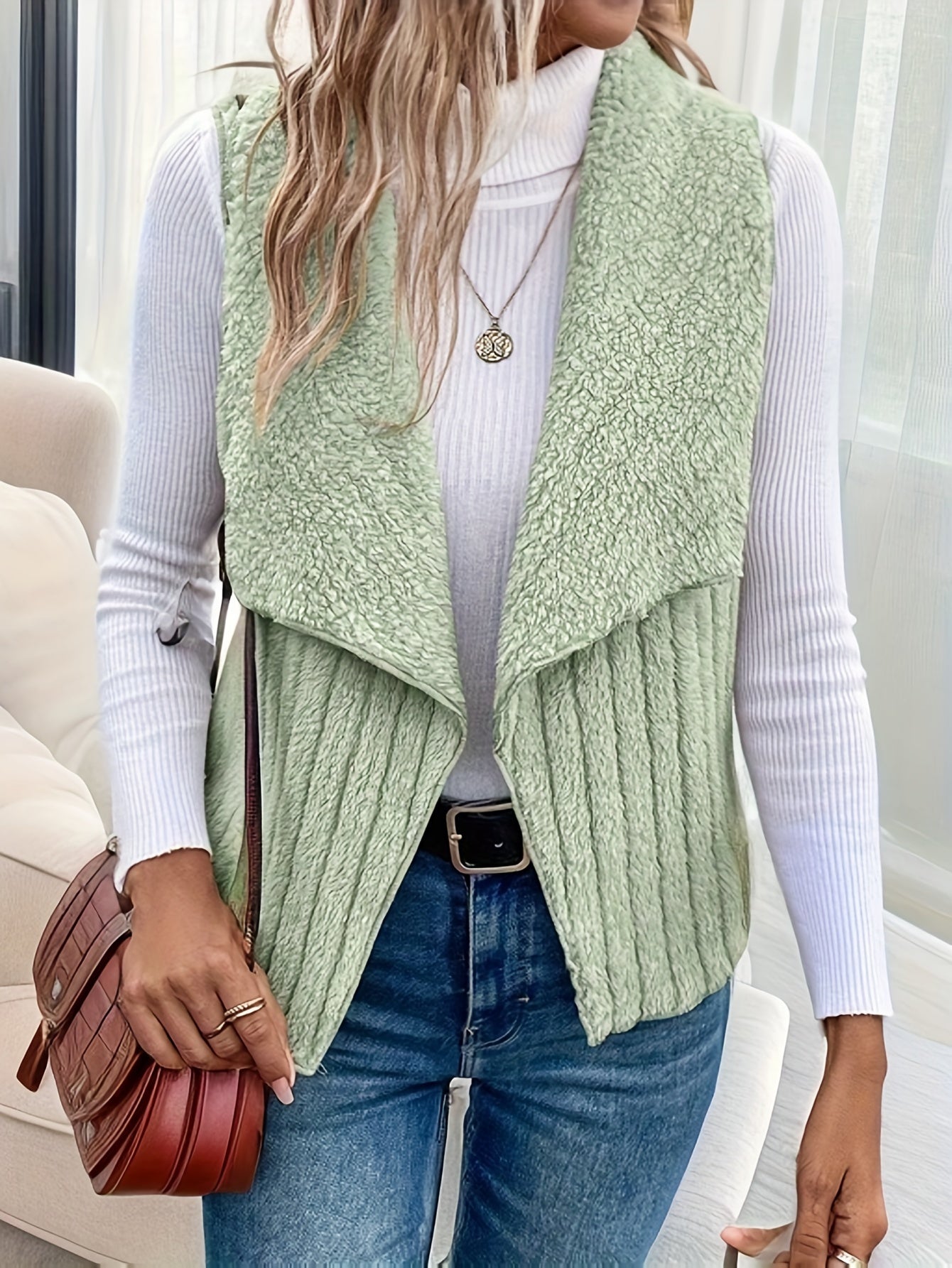 Camille - Chaleco de invierno acogedor y elegante para mujer