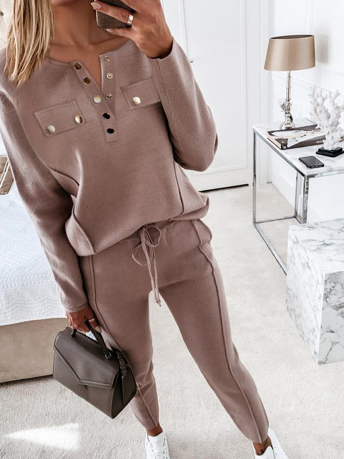 Clara - Conjunto casual elegante de otoño para mujer