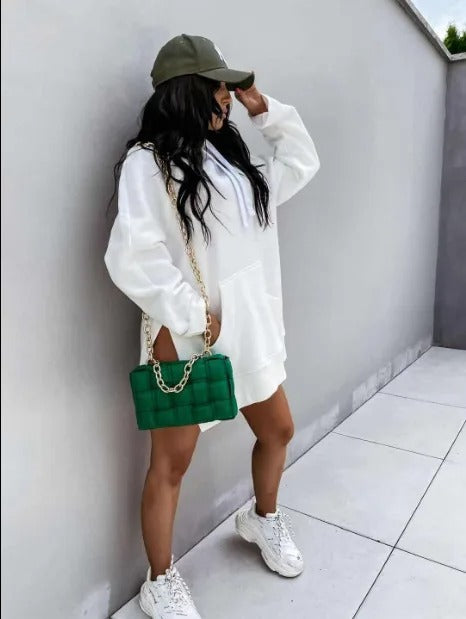 Jersey con capucha para mujer