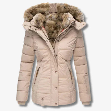 Zera | chaqueta cálida con capucha