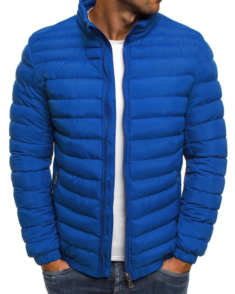 Carlos | Chaqueta lisa con cuello alto en diferentes colores
