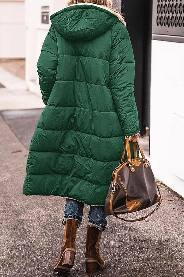 Sibylle | Chaqueta de moda con capucha y cuello acentuado