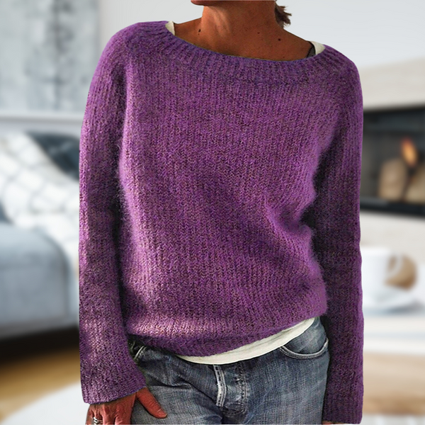 Un jersey moderno con un diseño sólido para ir a la moda