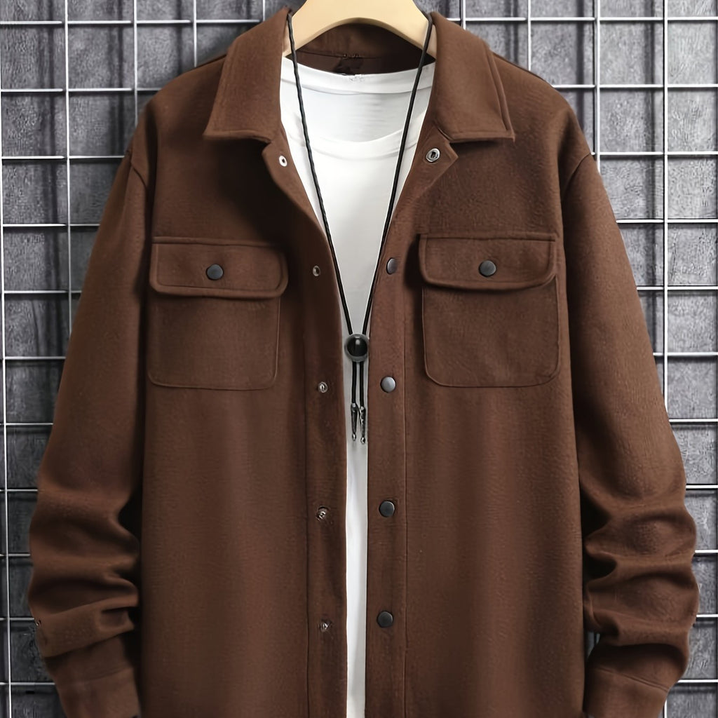 Elegante chaqueta para hombre con prácticos bolsillos