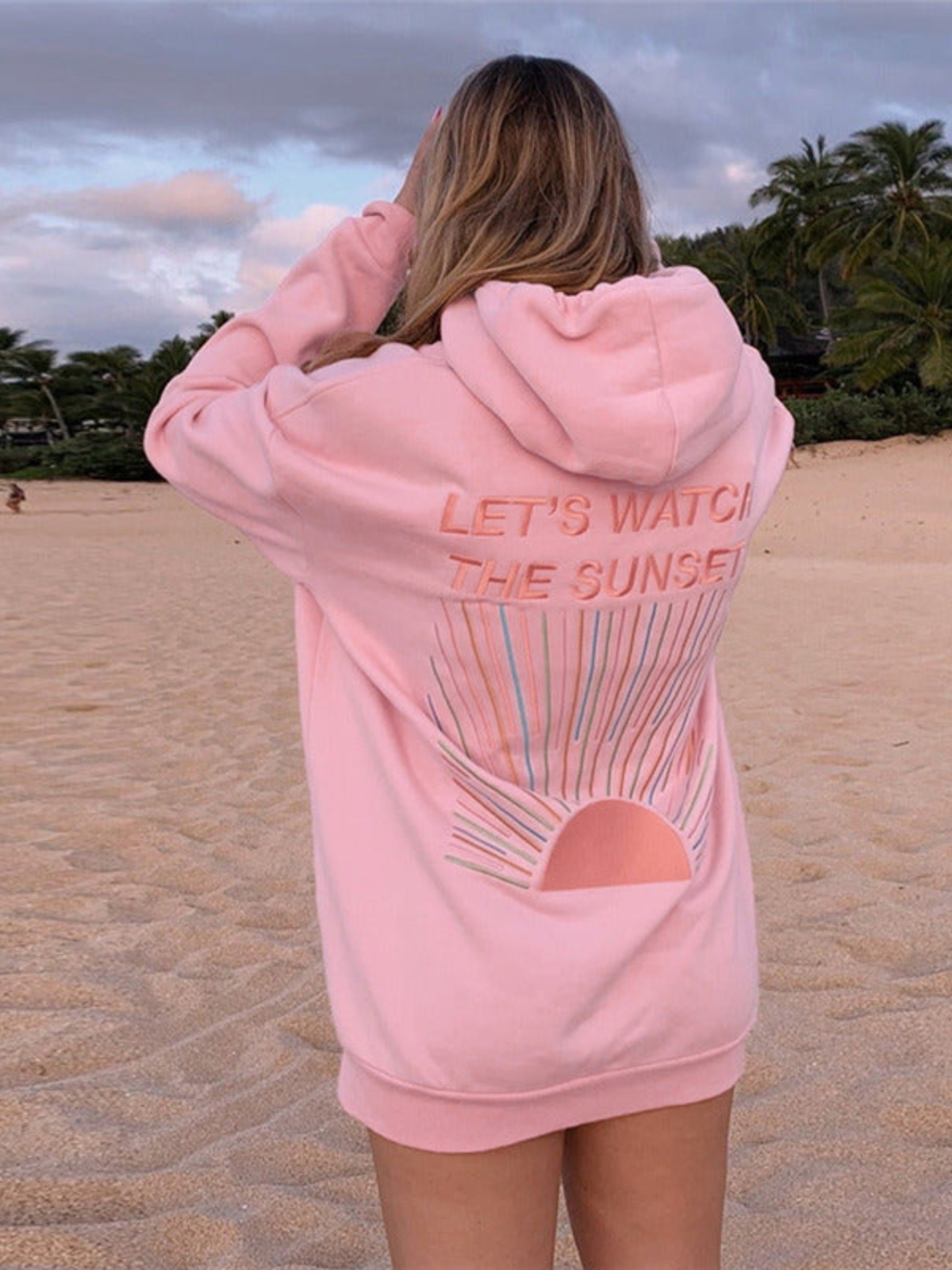 Sudadera con capucha Celeste™ I Sunset