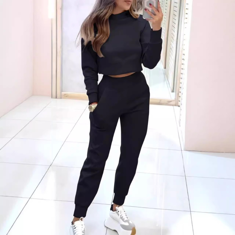 Conjunto de jersey y jogger Heidi-Mode