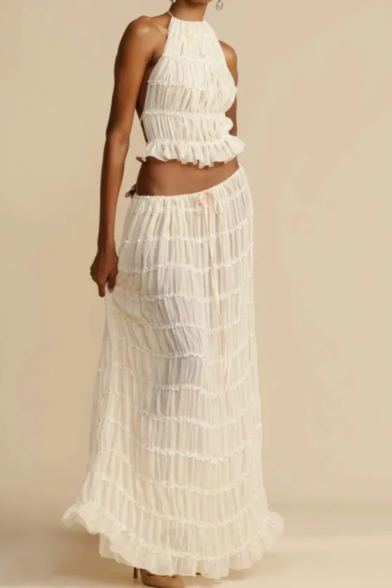 Sofia | Conjunto Halter de 2 piezas para mujer
