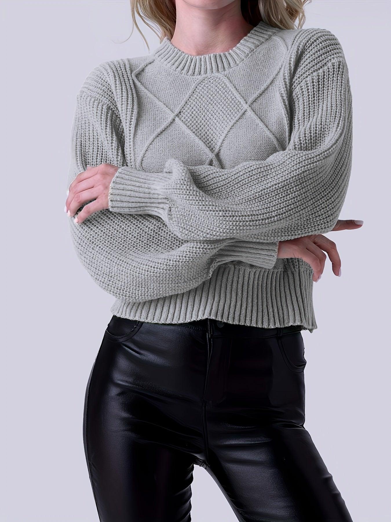 Rosa - Jersey de punto para mujer