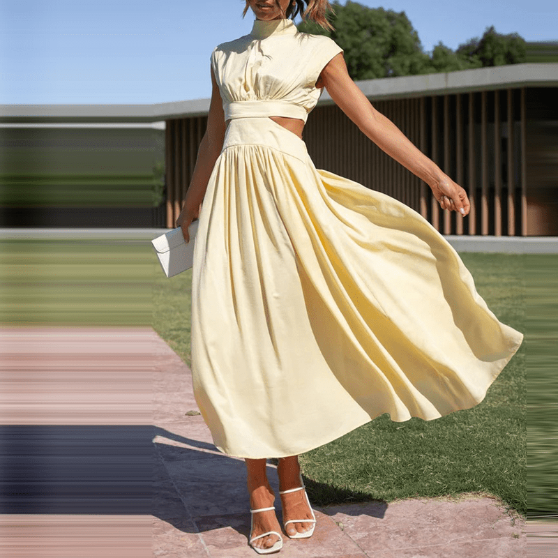Elegante vestido largo