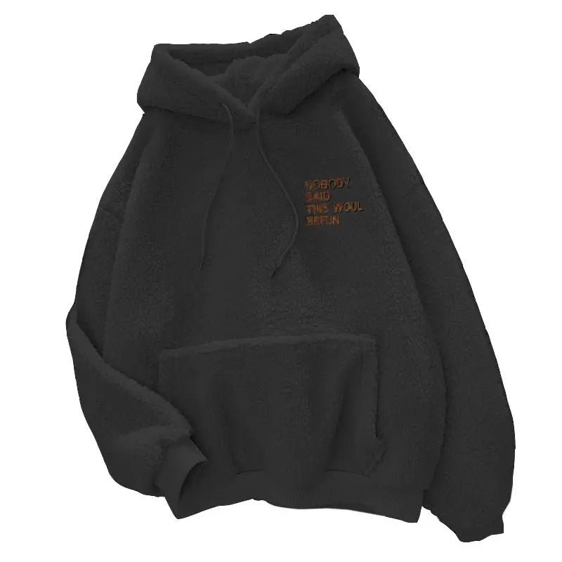 Margaux - Sudadera polar gruesa con capucha