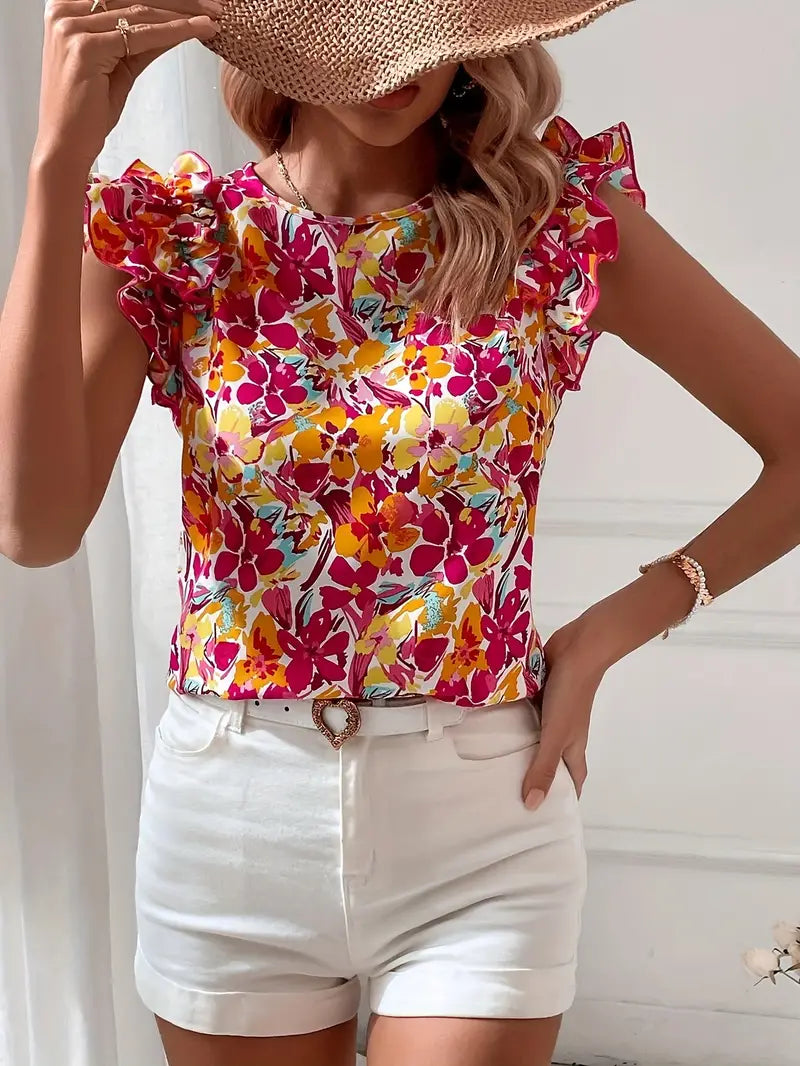 ByJules - Blusa colorida de verano