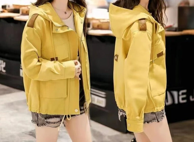 Jasmine | Chaqueta de manga larga con capucha