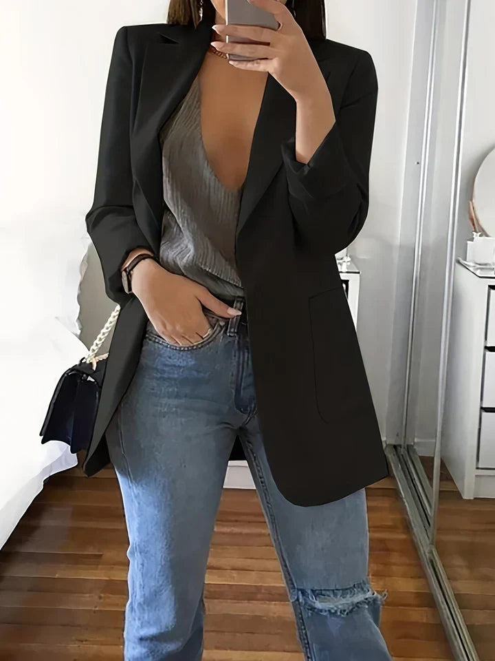 Chaqueta casual oversize lyra