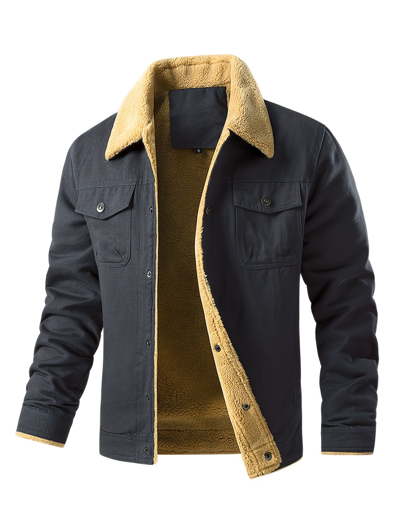 Chaqueta de invierno con capucha para hombre | Ideal para actividades al aire libre en invierno