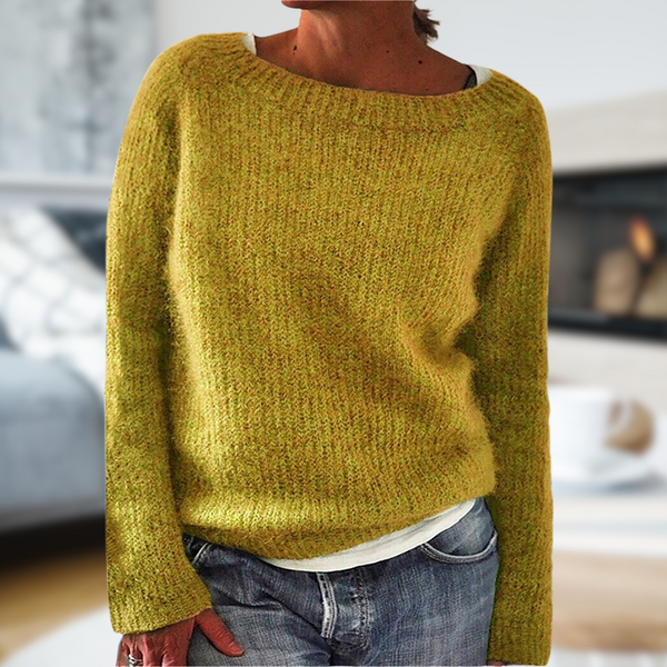 Un jersey moderno con un diseño sólido para ir a la moda