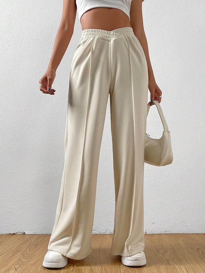 Pantalones de pata ancha para mujer