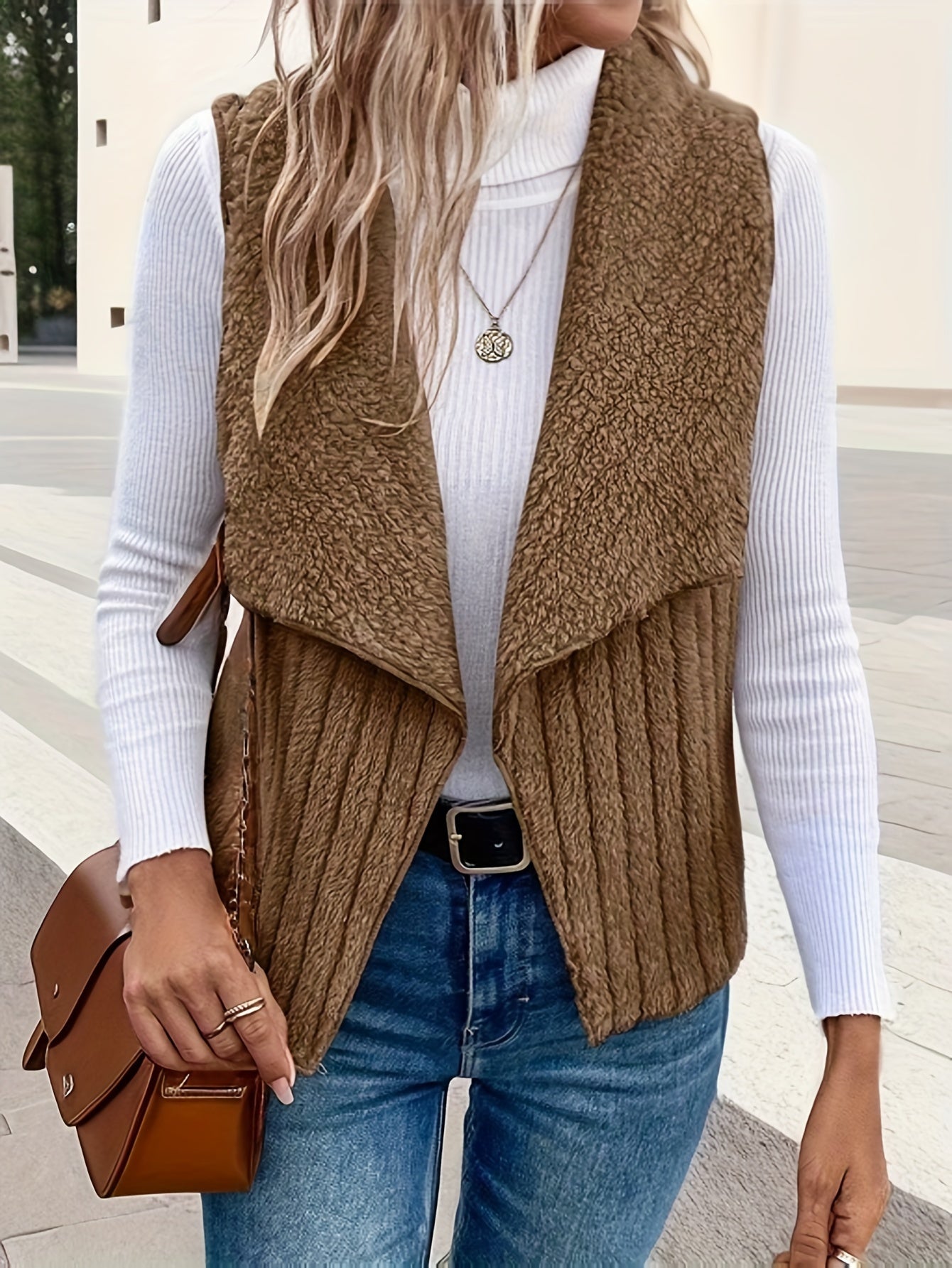 Camille - Chaleco de invierno acogedor y elegante para mujer
