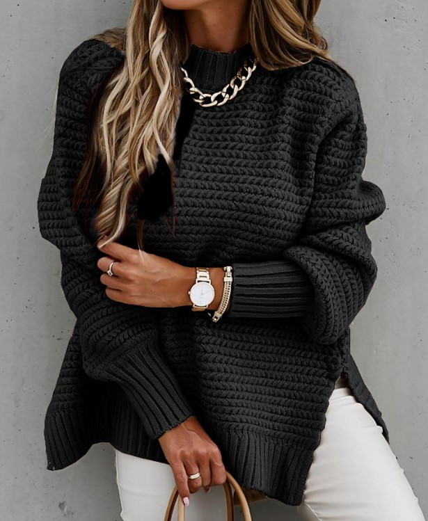 Hattie - moderno jersey de punto con recortes