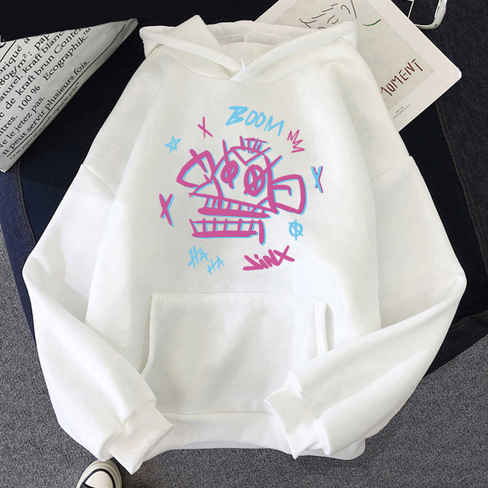 Heidi Mode | Arcane Sudadera con capucha Harajuku Style Jinx y Ekko