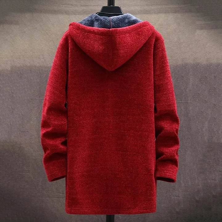 Elegante jersey de felpa para los días fríos