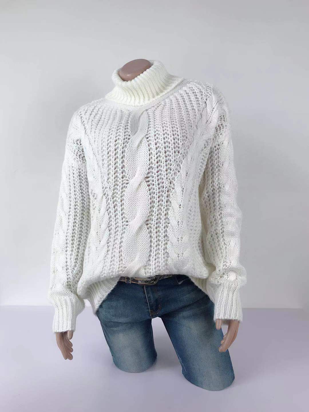 Miranda - Jersey de punto con cuello alto